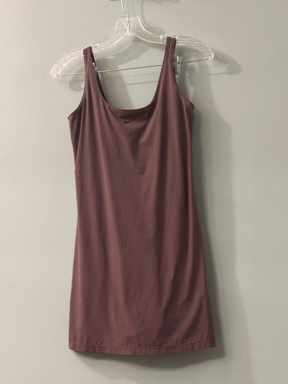 Nike Mauve Scoop-Neck Tank Dress